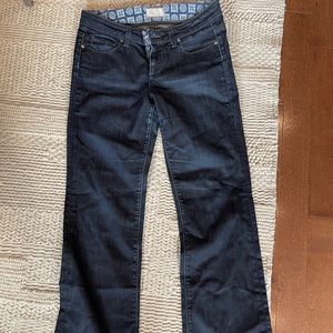 Paige bootcut mid rise jeans